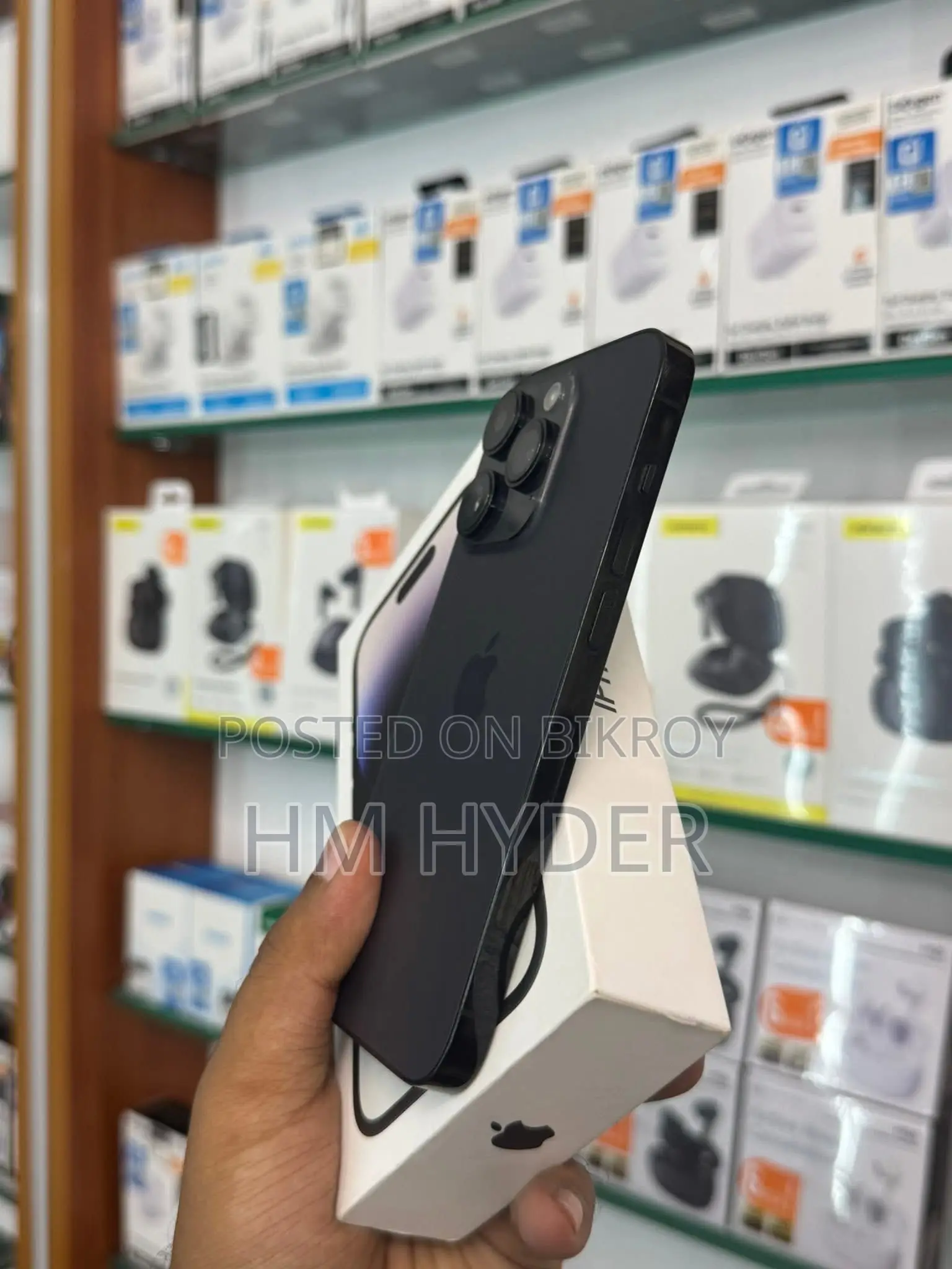 অ্যাপল আইফোন ১৪ প্রো ১২৮ জিবি ব্ল্যাক