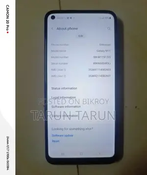 Samsung Galaxy M11 64 GB Purple