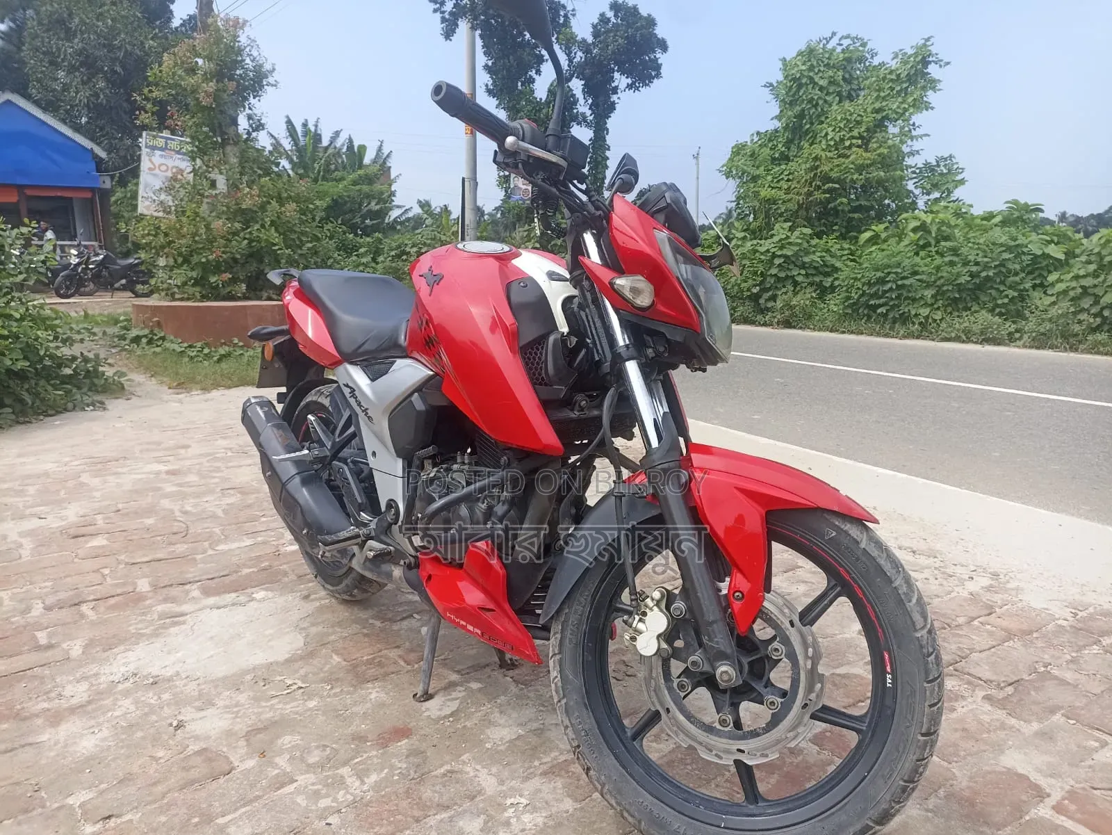 TVS Apache RTR 160 4V 2020 Red