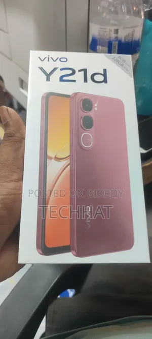 New Vivo Y21d 128 GB Red