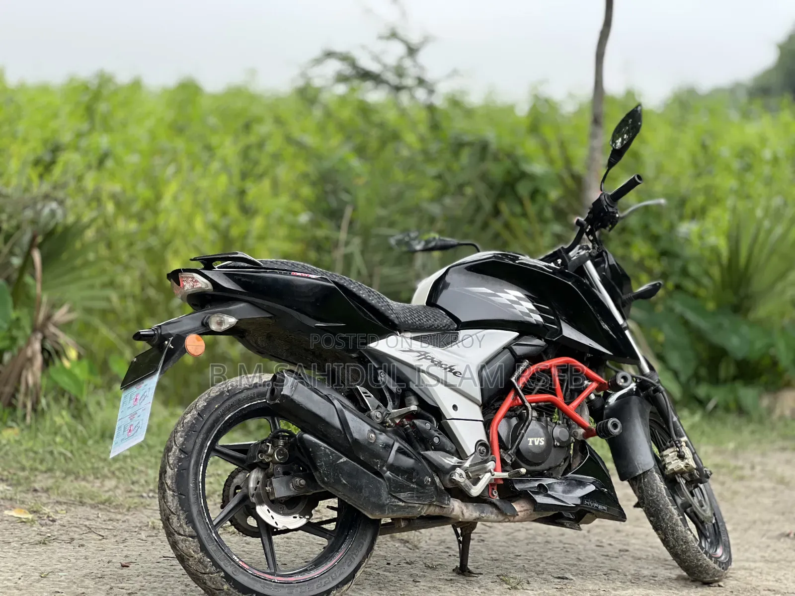 TVS Apache RTR 160 4V 2020 Black