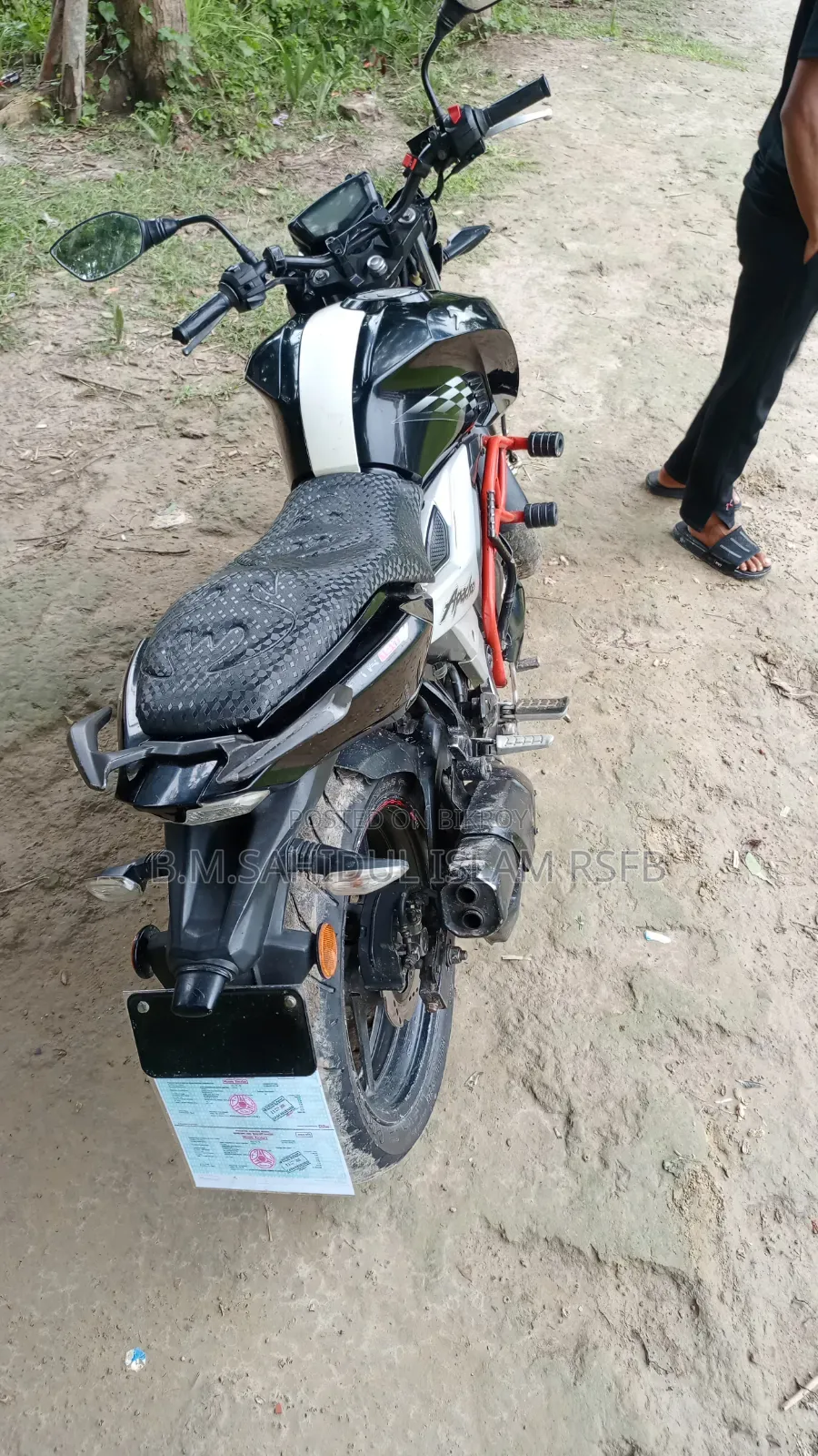 TVS Apache RTR 160 4V 2020 Black