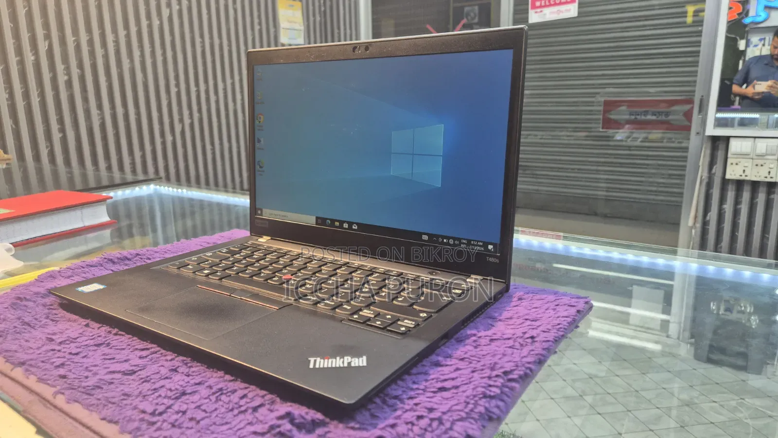 New Laptop Lenovo ThinkPad T490s 8GB Intel Core I5 SSD 256GB