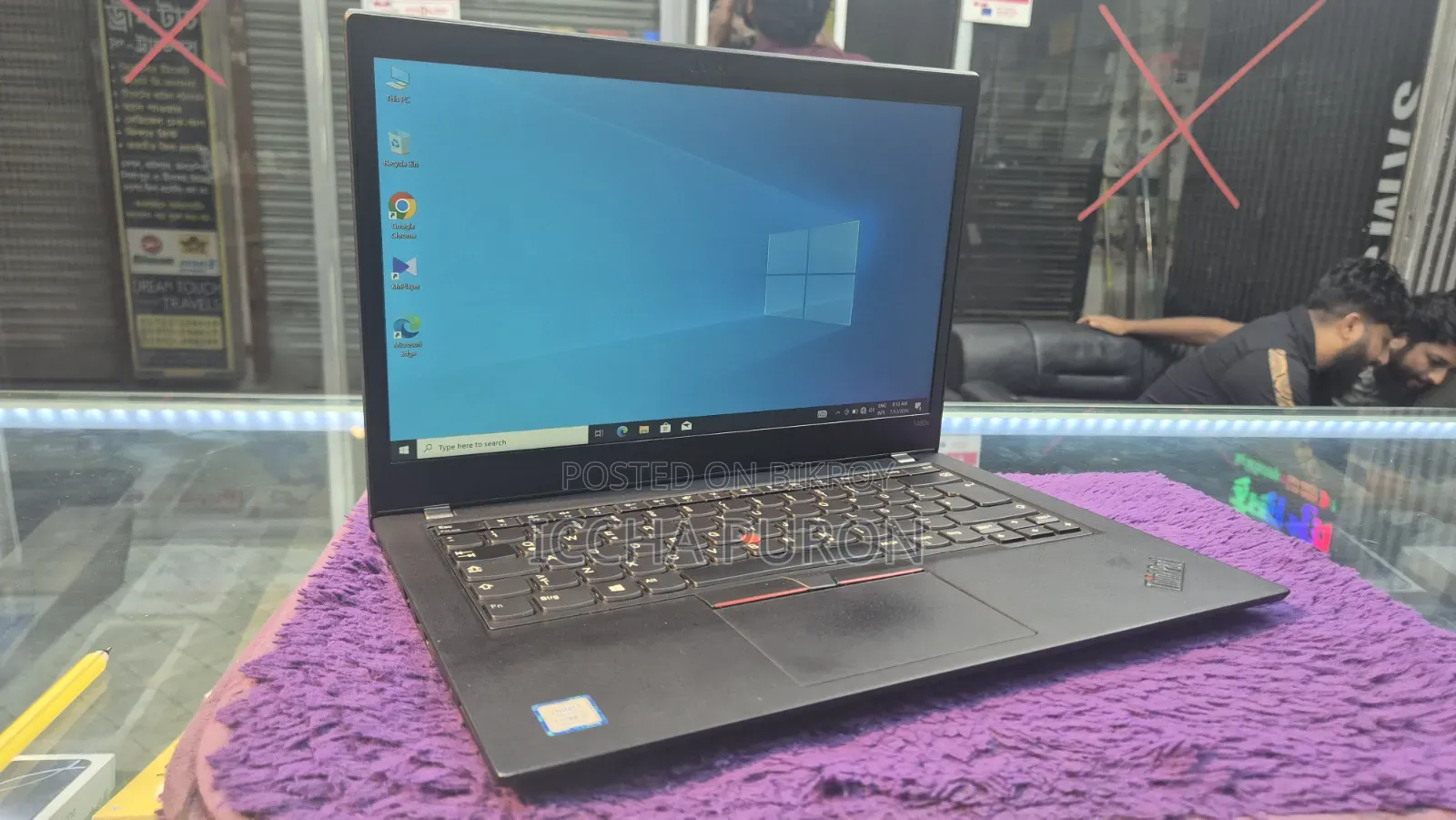 New Laptop Lenovo ThinkPad T490s 8GB Intel Core I5 SSD 256GB