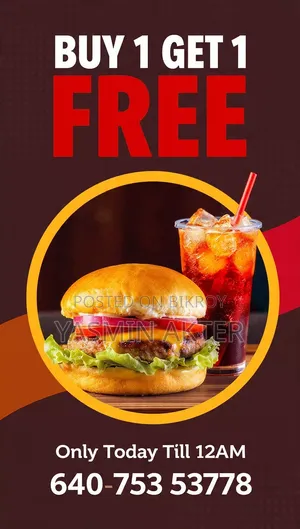 Professional Poster Social Media Post Design - 50 Taka Only