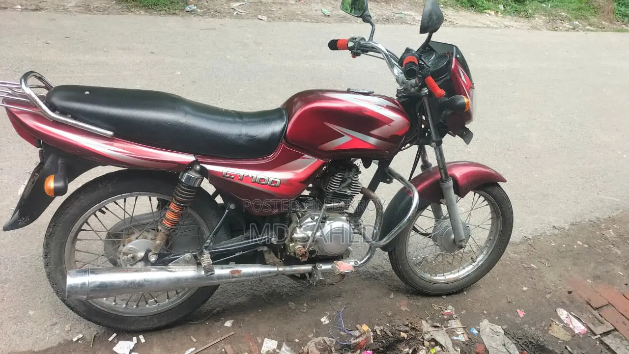 Bajaj CT 100 2017 Red