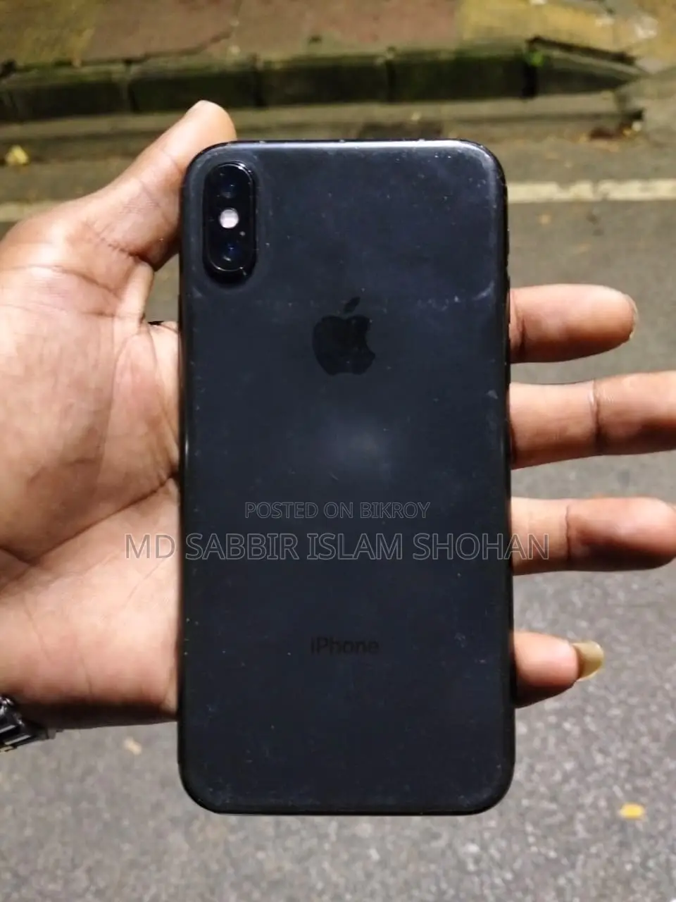 New Apple iPhone X 256 GB Black