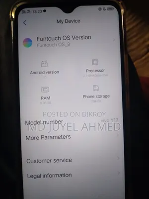 Vivo Y17 256 GB