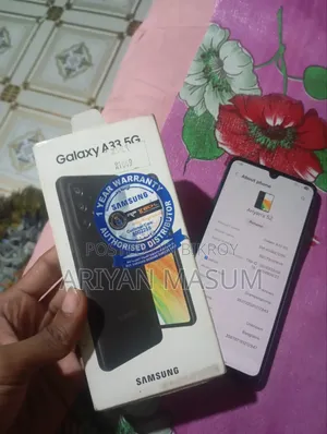 স্যামসাং গ্যালাক্সি এ৩৩ ৫জি ১২৮ জিবি কালো