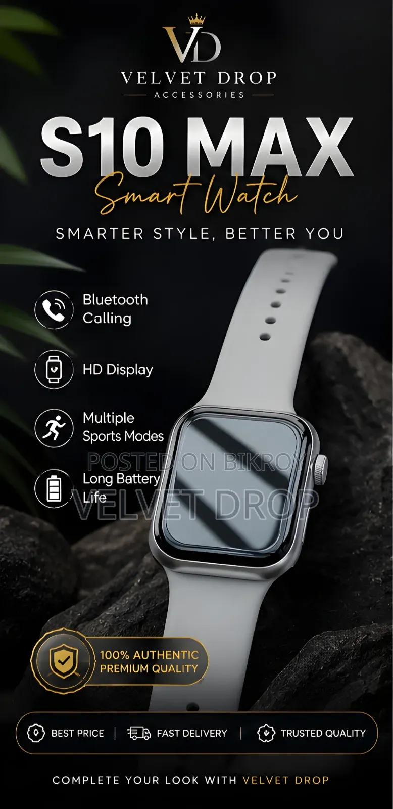 S10 Max Bt Calling Smart Watch