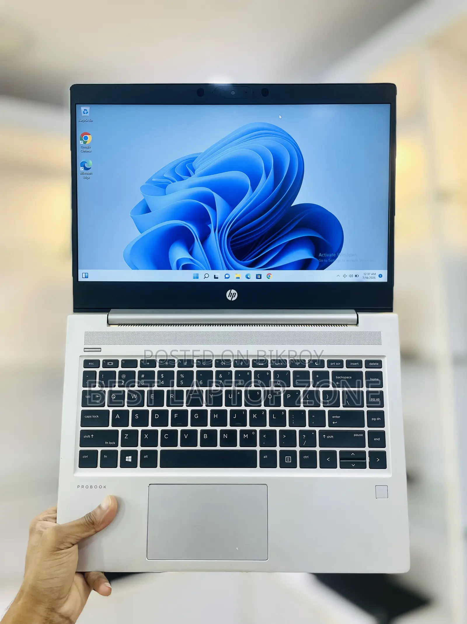 Laptop HP Probook 440 G7 8gb Amd Ryzen 7 SSD 256gb