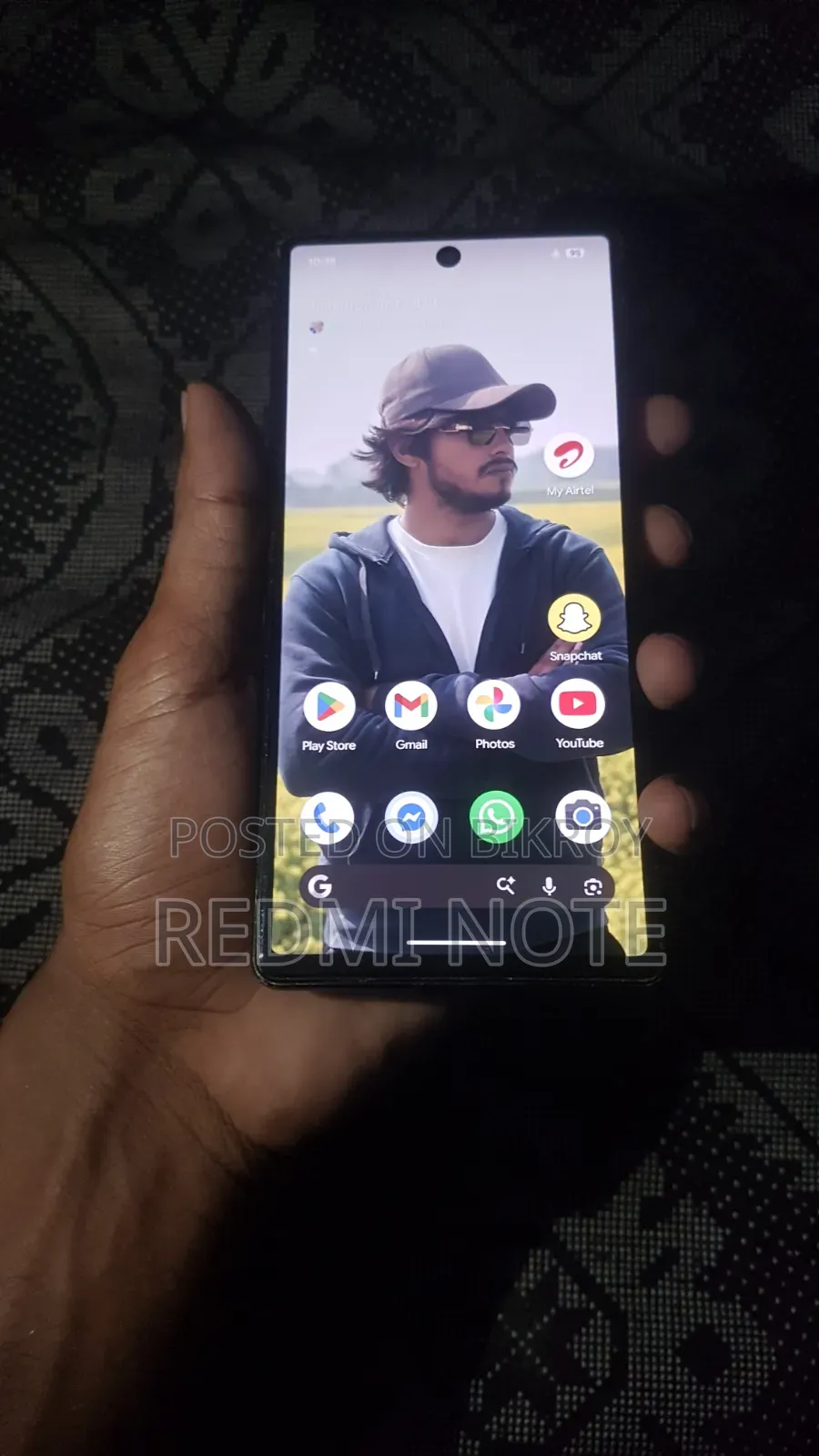 গুগল পিক্সেল ৬ ১২৮ জিবি ব্ল্যাক