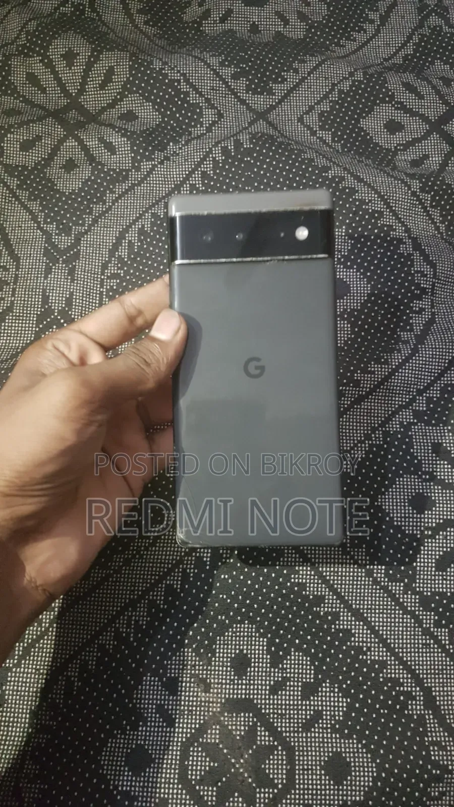 গুগল পিক্সেল ৬ ১২৮ জিবি ব্ল্যাক