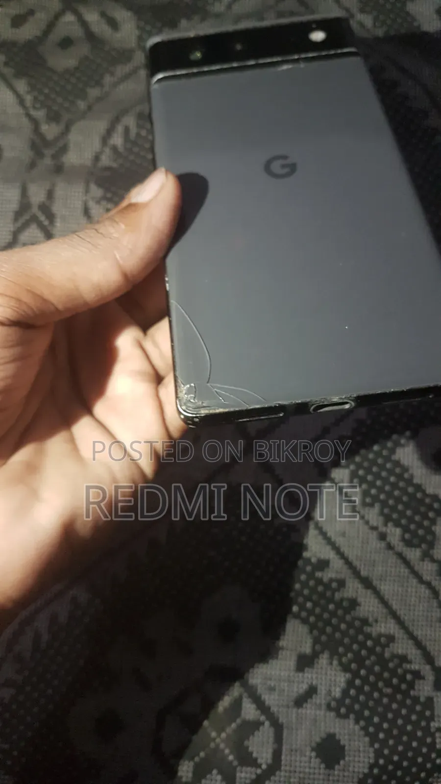 গুগল পিক্সেল ৬ ১২৮ জিবি ব্ল্যাক
