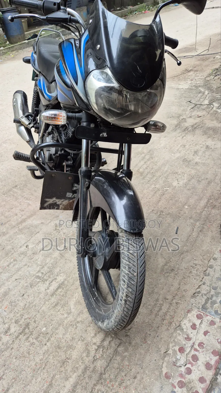 Bajaj Discover 100 2014 Blue