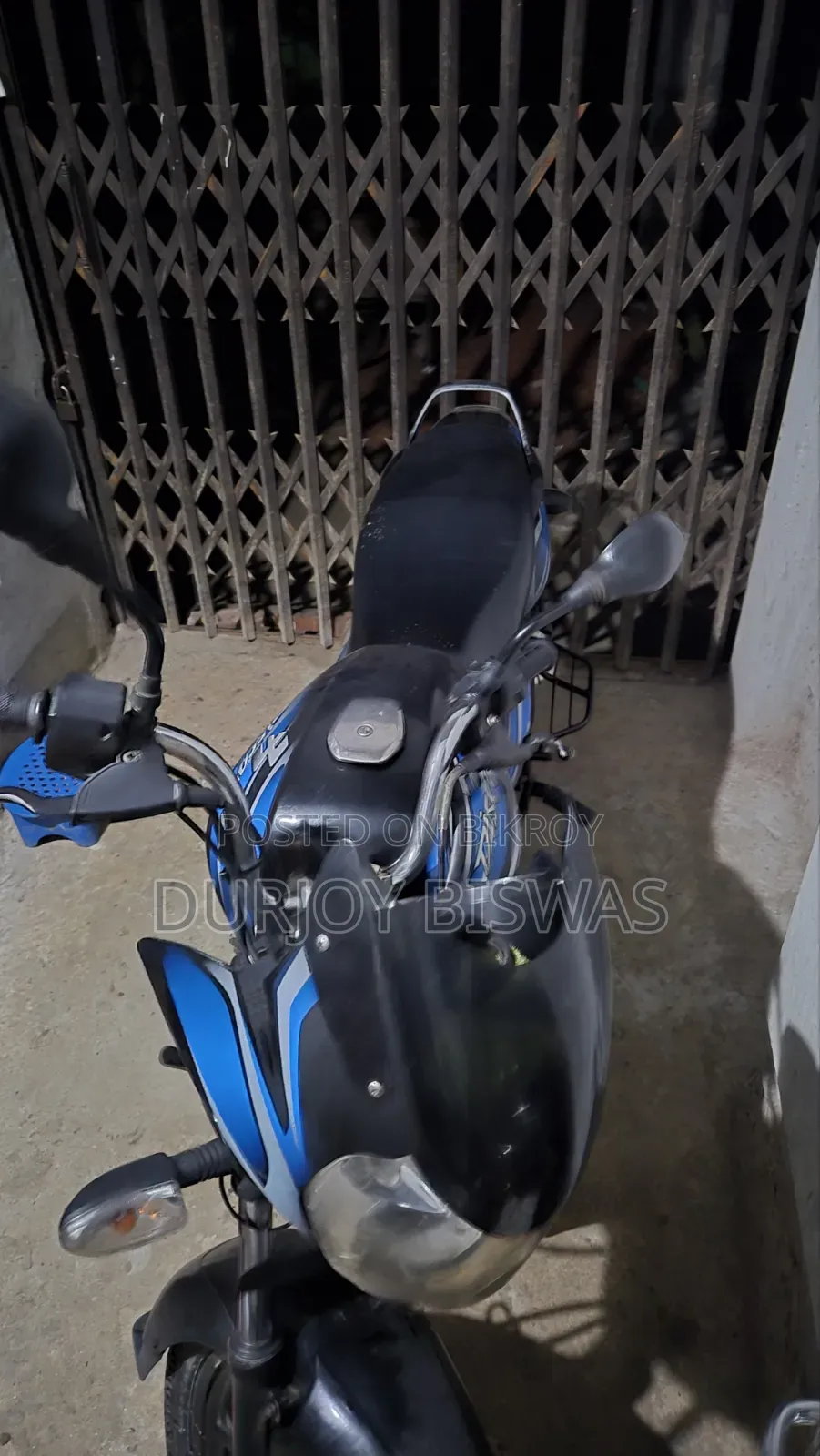 Bajaj Discover 100 2014 Blue