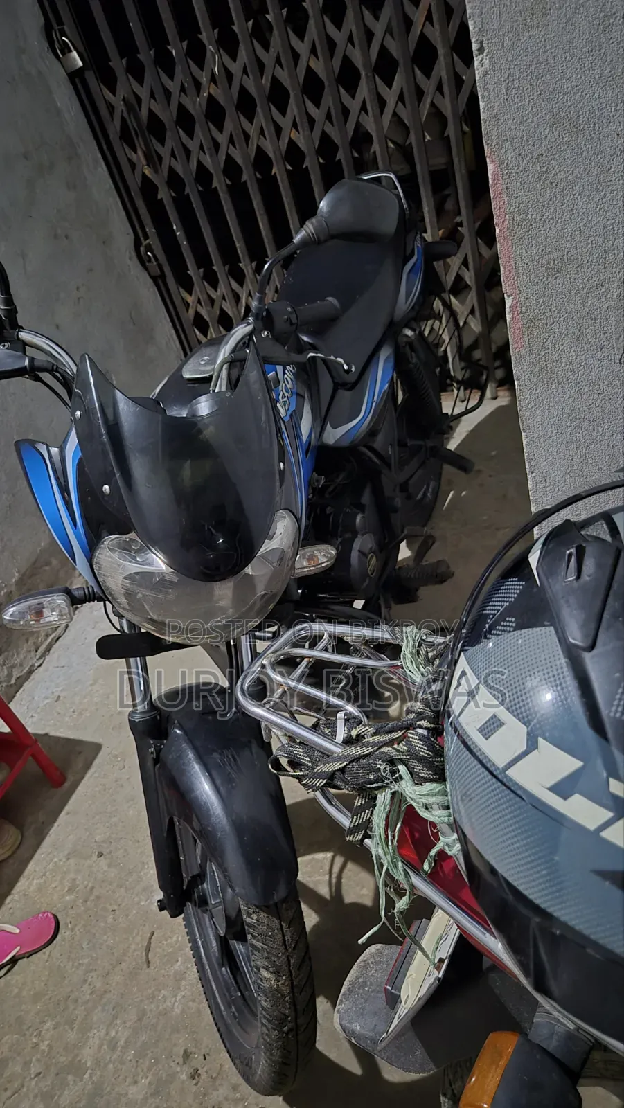 Bajaj Discover 100 2014 Blue