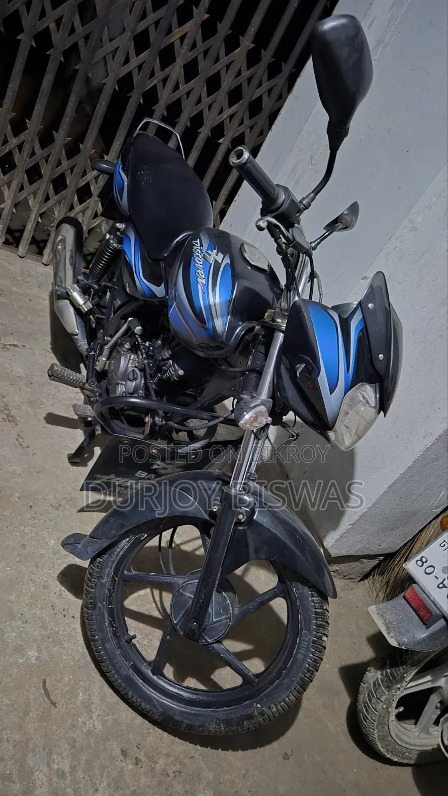 Bajaj Discover 100 2014 Blue