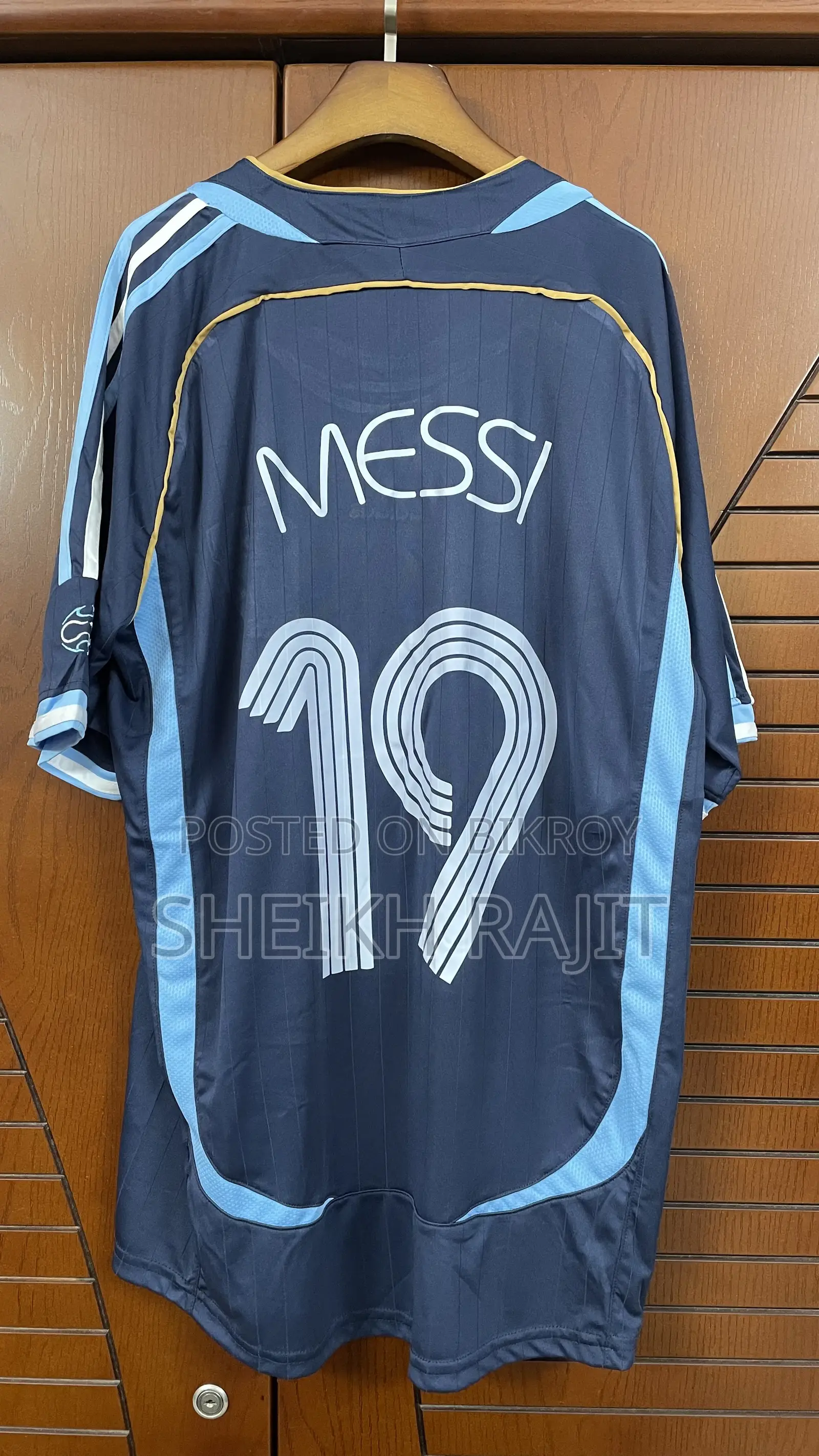 Argentina 2006 Messi Jersey (Original Thai Version)