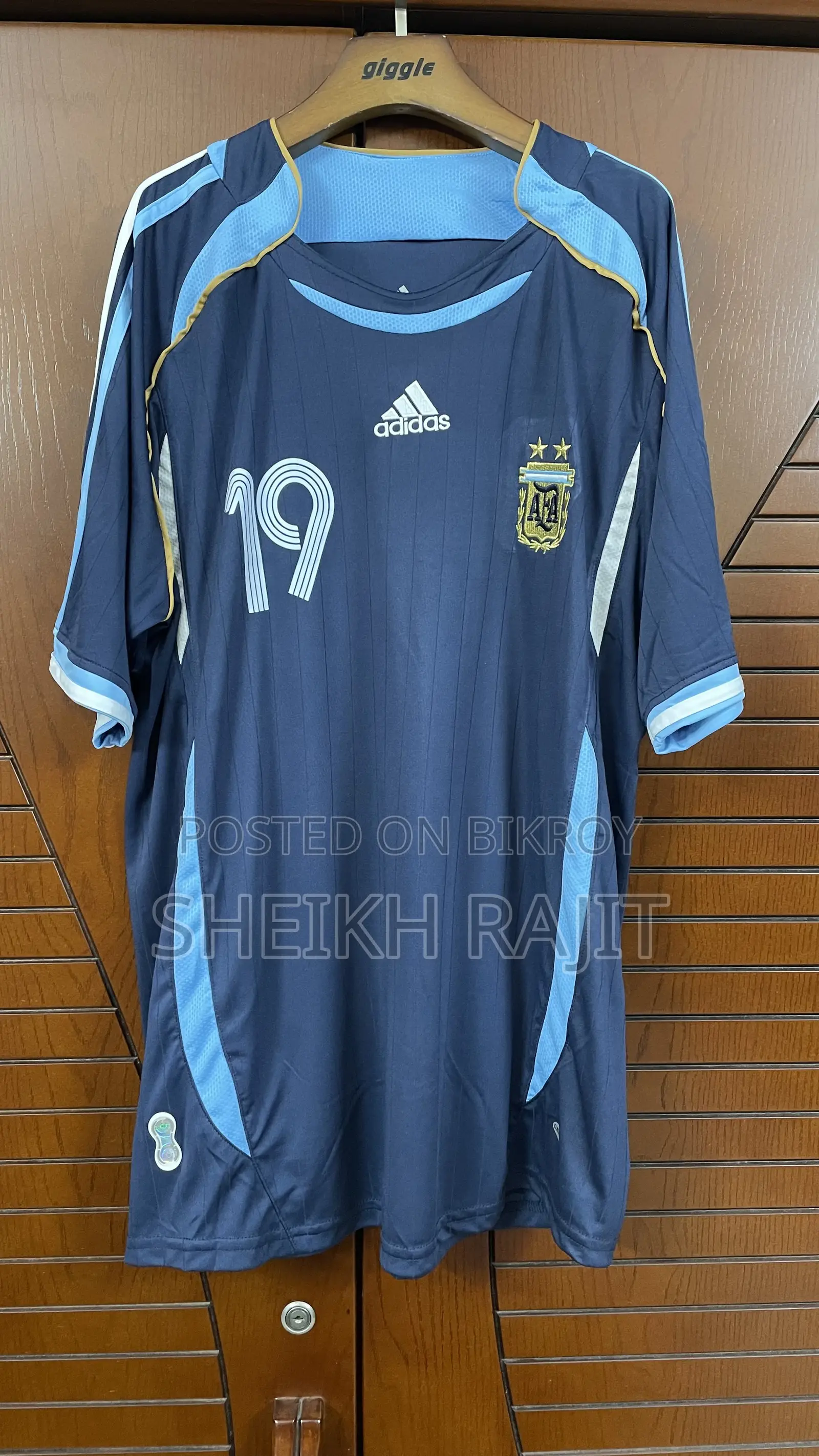 Argentina 2006 Messi Jersey (Original Thai Version)