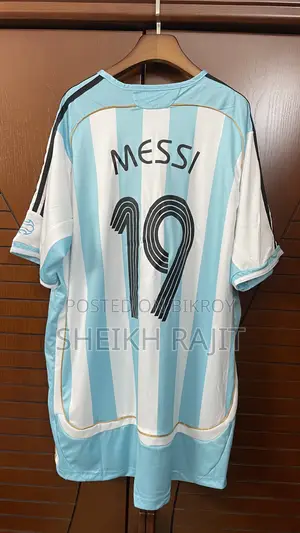 Argentina 2006 Messi Jersey (Original Thai Version)