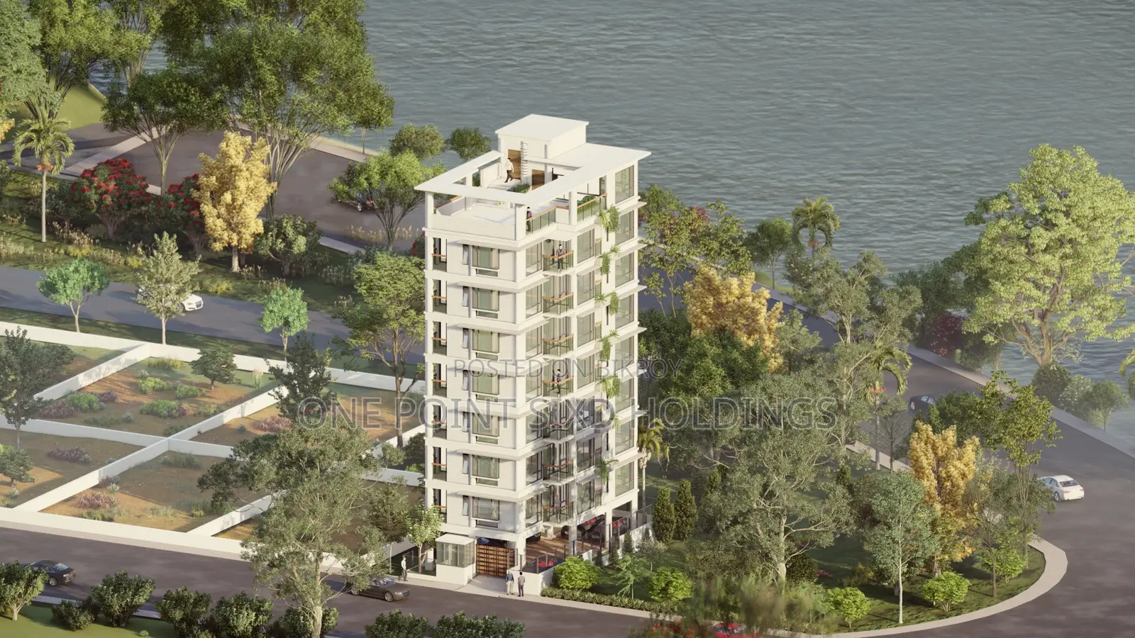 1750 Sft. Lake and Park Facing Flat in Uttara Sec-17