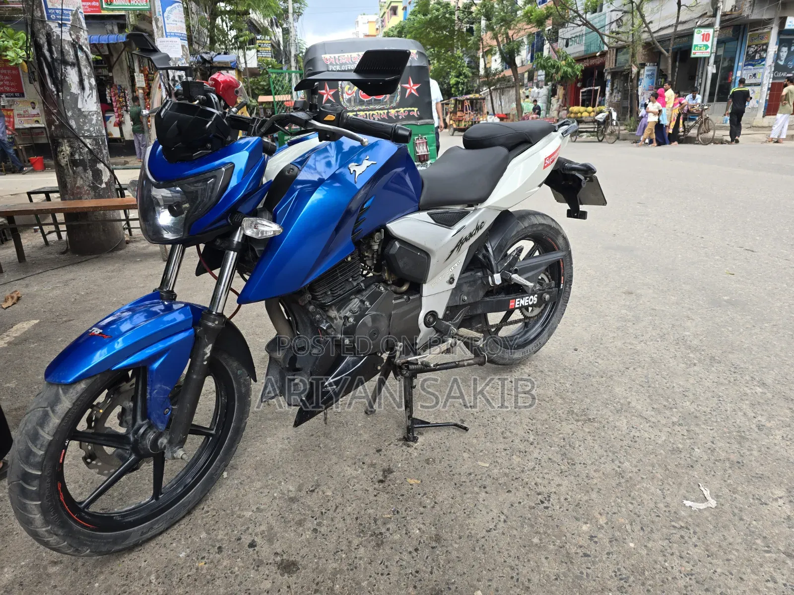 TVS Apache RTR 160 4V 2019 Blue