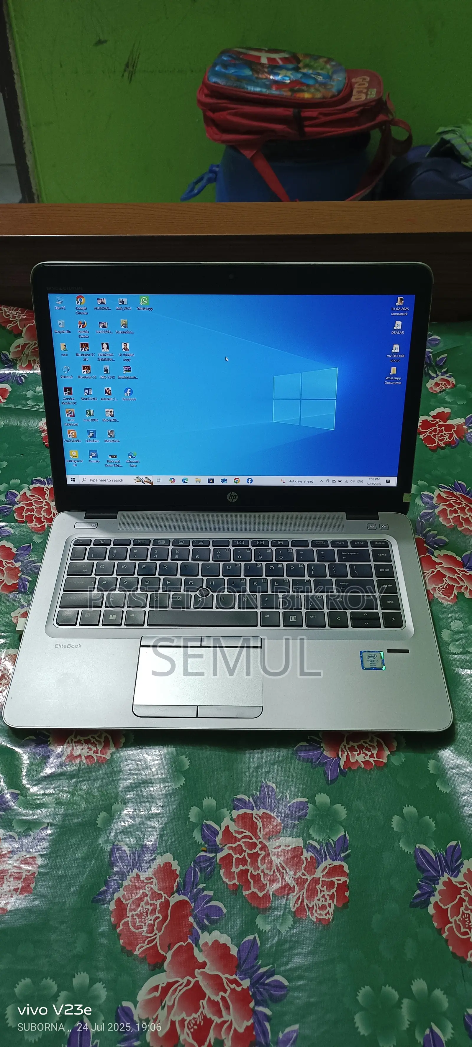 Laptop HP EliteBook 840 G3 8GB Intel Core I5 SSD 512GB
