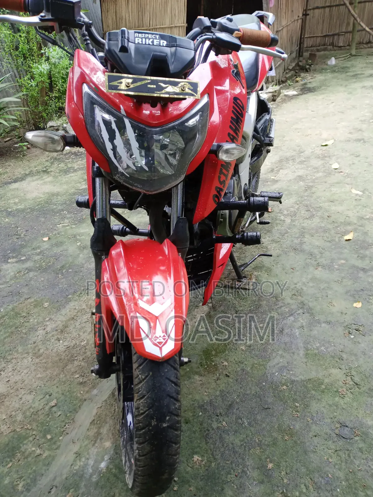 TVS Apache 160 4V 2020 Red