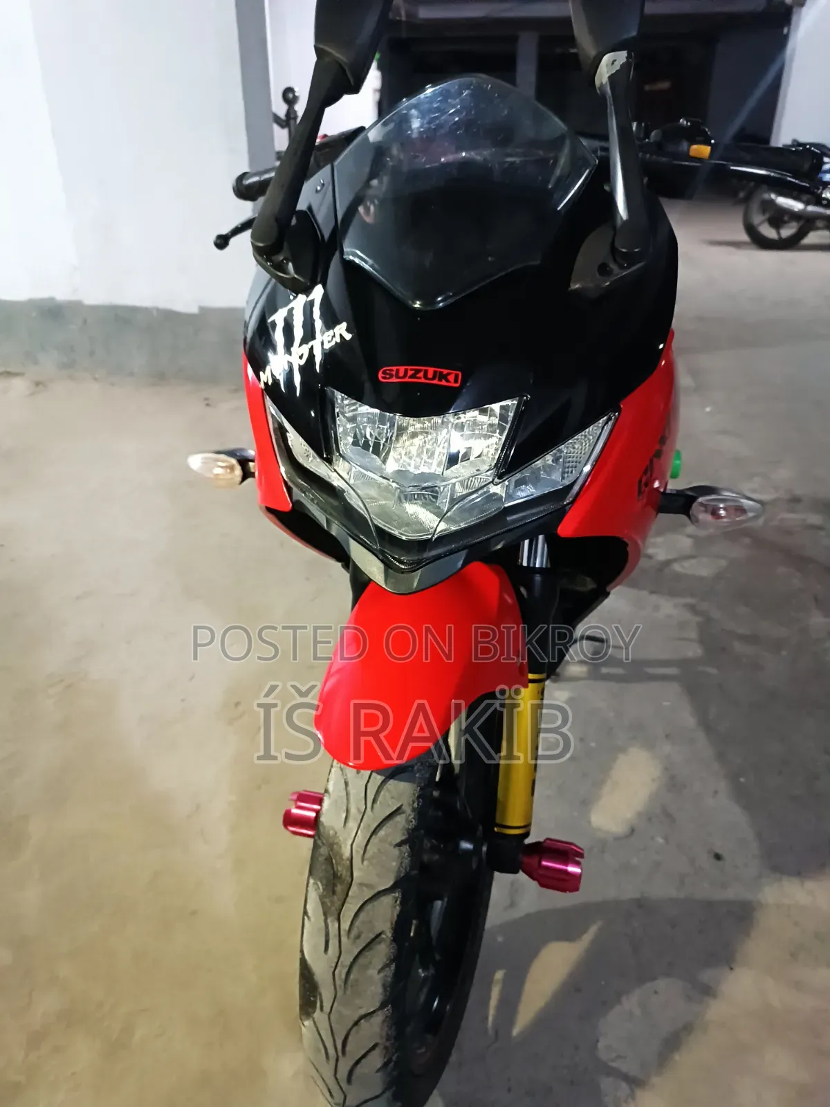 Suzuki Gixxer SF FI 2022 Red