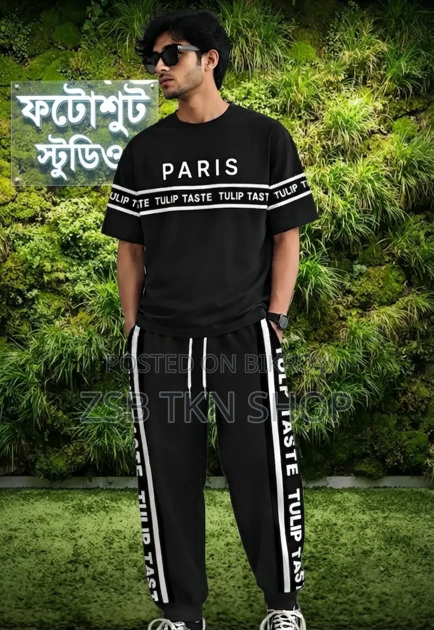 Drop Shoulder Mash T-Shirt and Trouser New Update