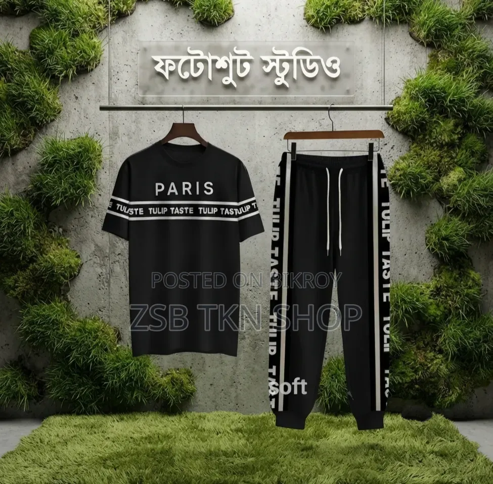Drop Shoulder Mash T-Shirt and Trouser New Update