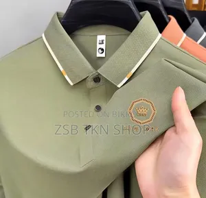 Premium Polo Shirt With China Sticker