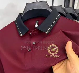 Premium Polo Shirt With China Sticker