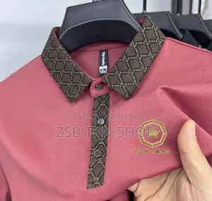 Premium Polo Shirt With China Sticker