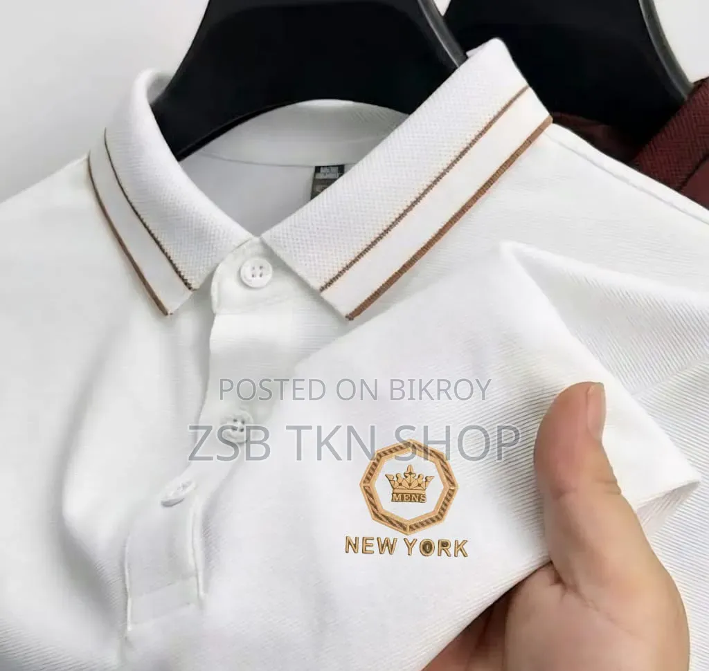 Premium Polo Shirt With China Sticker