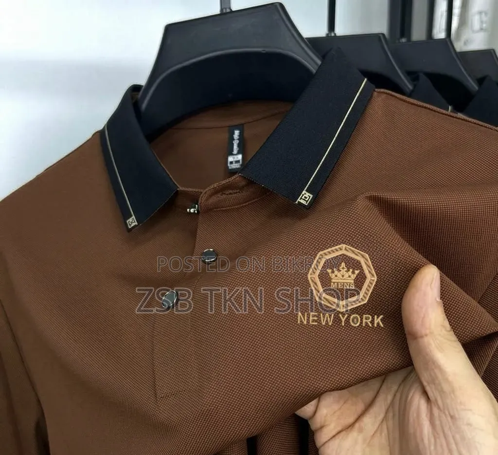 Premium Polo Shirt With China Sticker