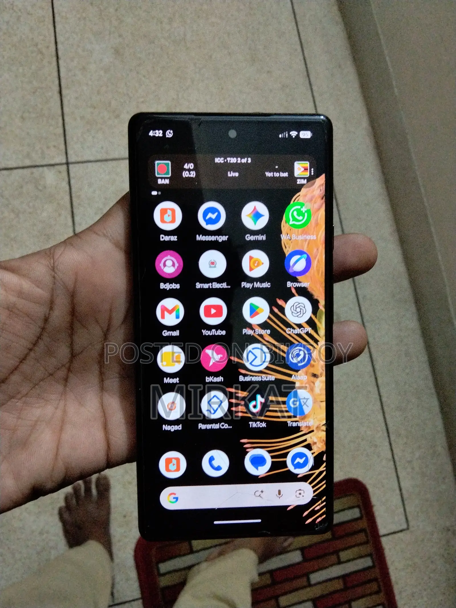 গুগল পিক্সেল ৬ ১২৮ জিবি ব্লু