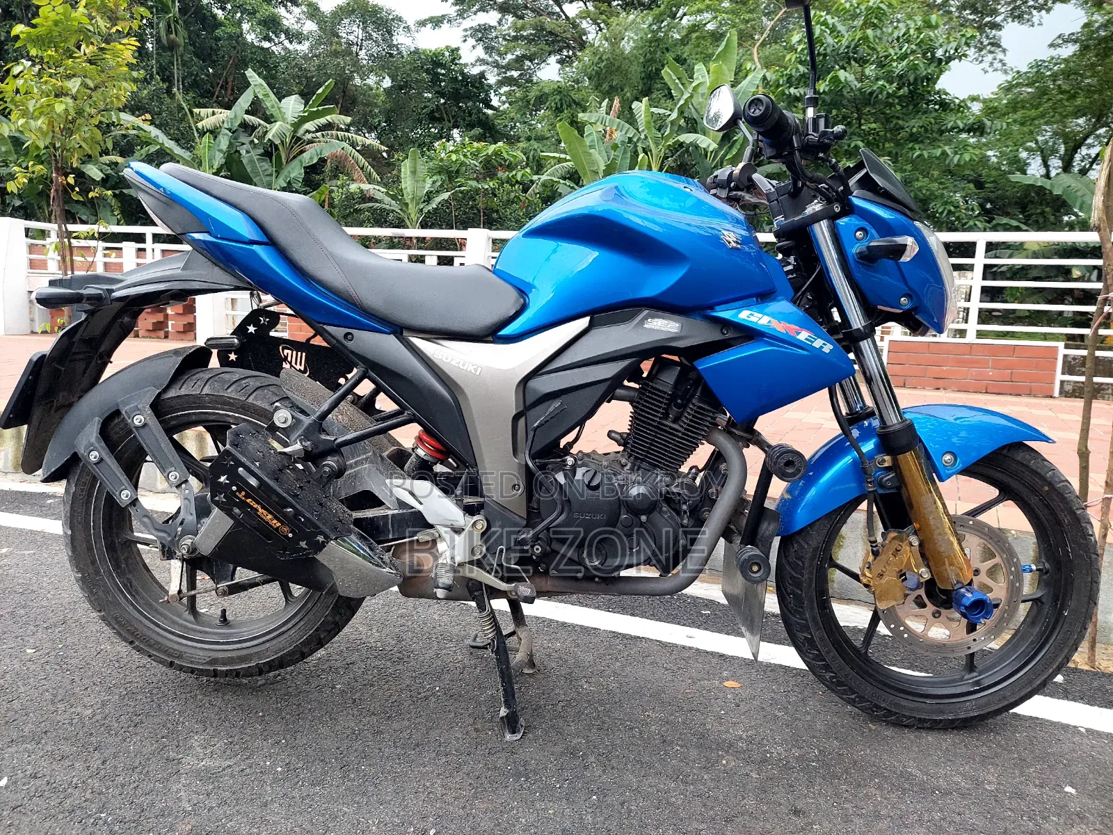 Suzuki Gixxer Monotone 2022 Blue