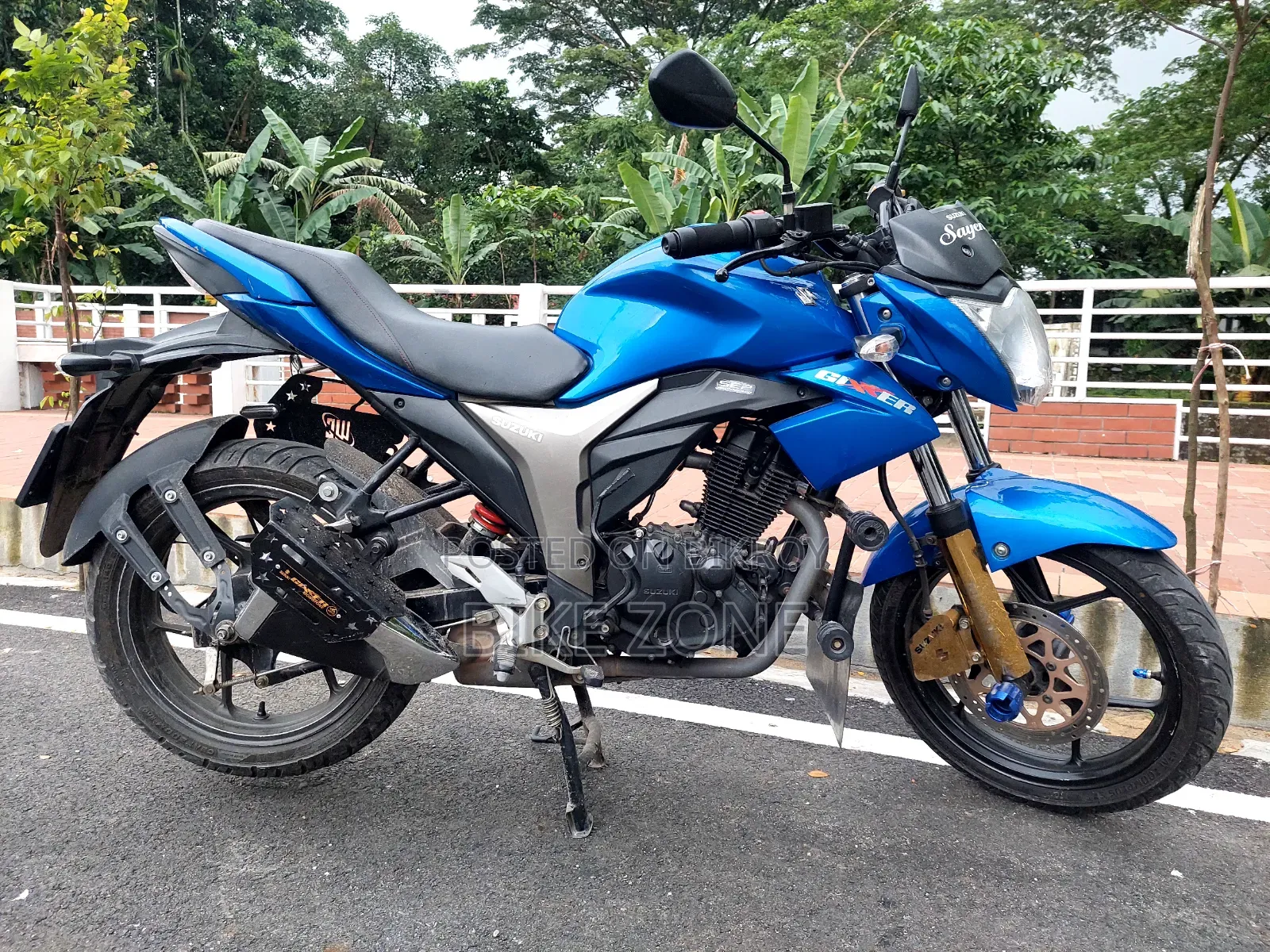 Suzuki Gixxer Monotone 2022 Blue
