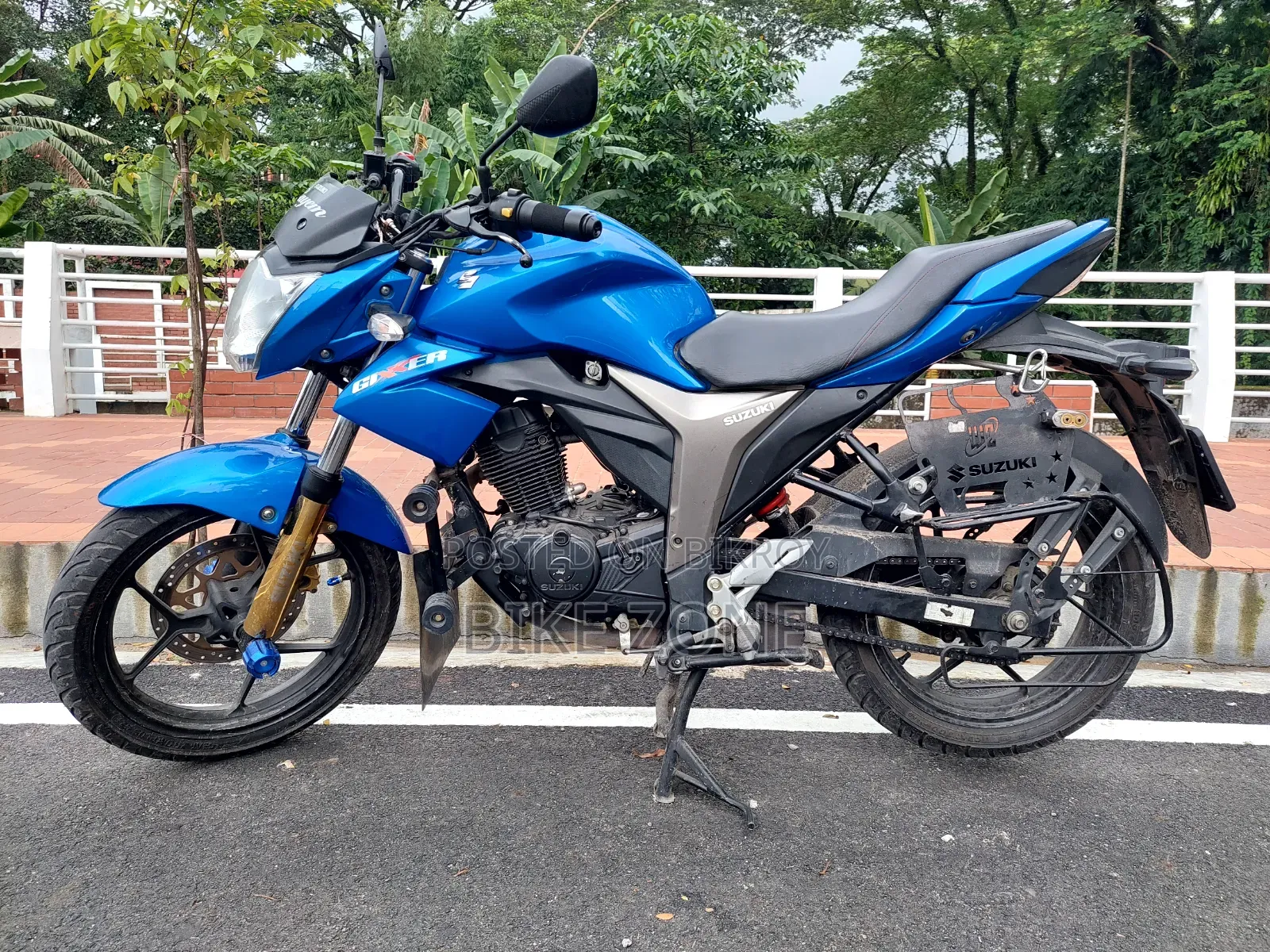 Suzuki Gixxer Monotone 2022 Blue