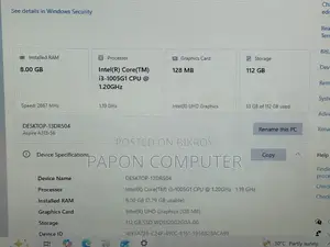 Laptop Acer Aspire A315 52 8GB Intel Core i3 SSD 128GB