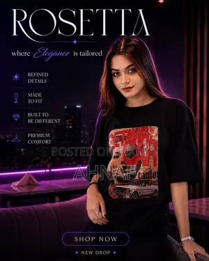 Rosetta Drop Tee