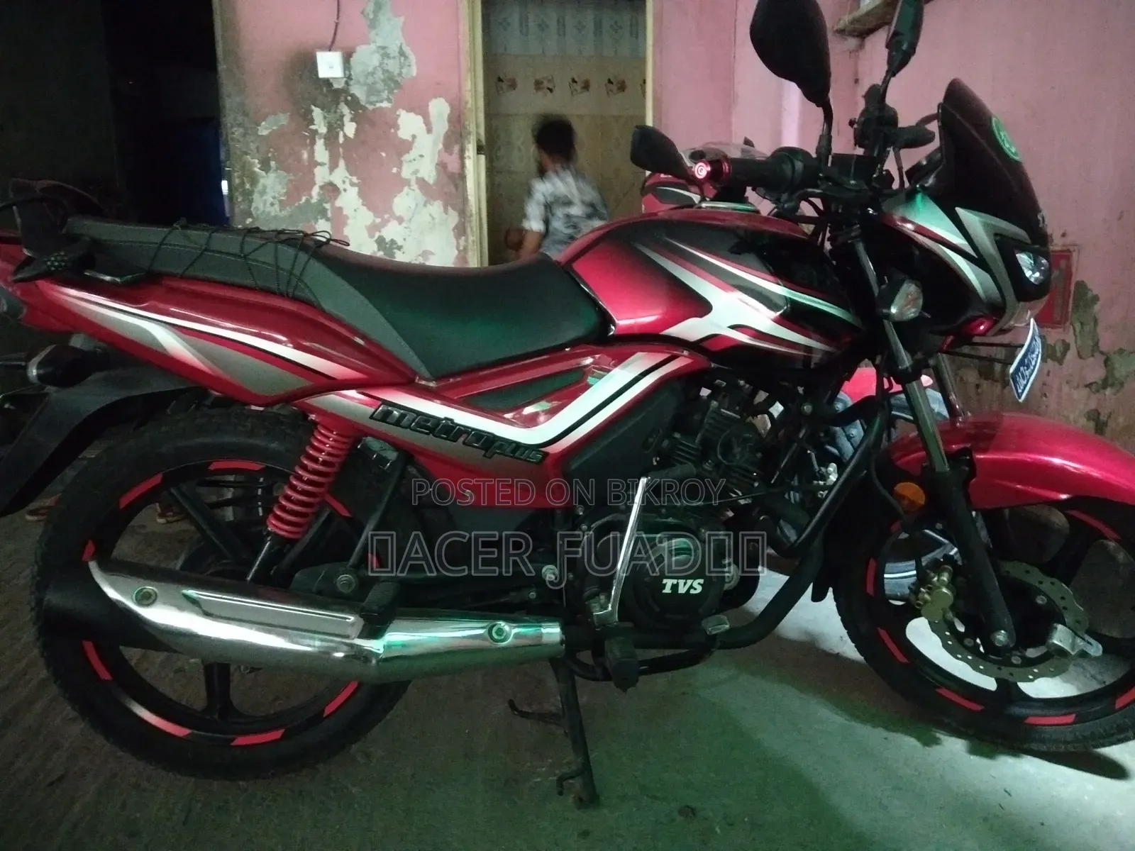 TVS Metro Plus 2026 Black