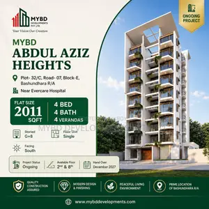 4-bedroom Apartment in MYBD Abdul Aziz, Bashundhara for sale