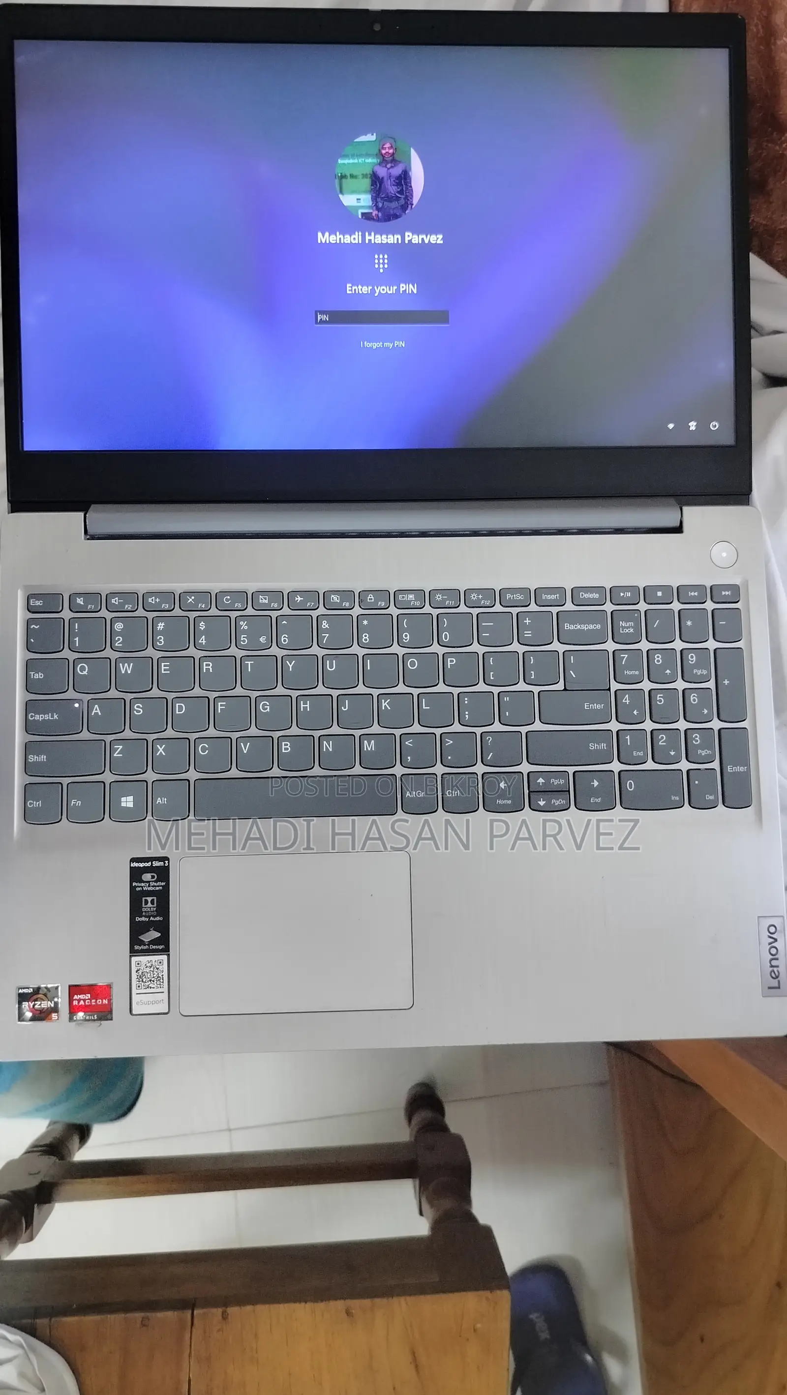 Laptop Lenovo Ideapad 3 8GB Intel Core I5 HDD+SSD 1T