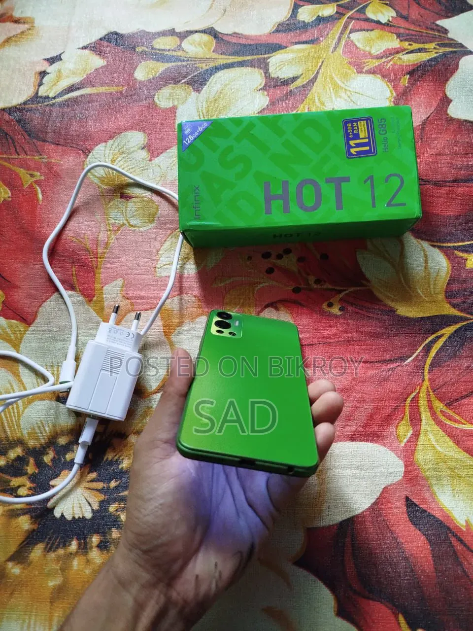 Infinix Hot 12 128 GB Green