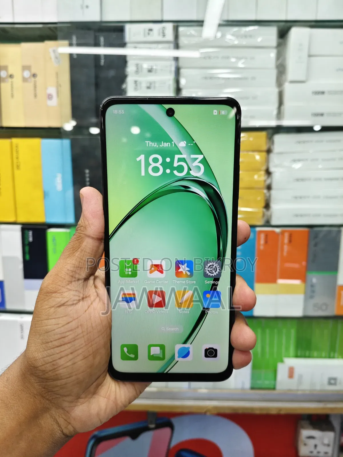অপো এ৩ প্রো ৫জি ২৫৬ জিবি সিলভার