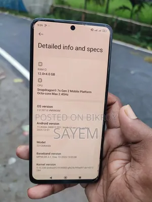 Xiaomi Redmi Note 13 Pro 5G 256 GB Black