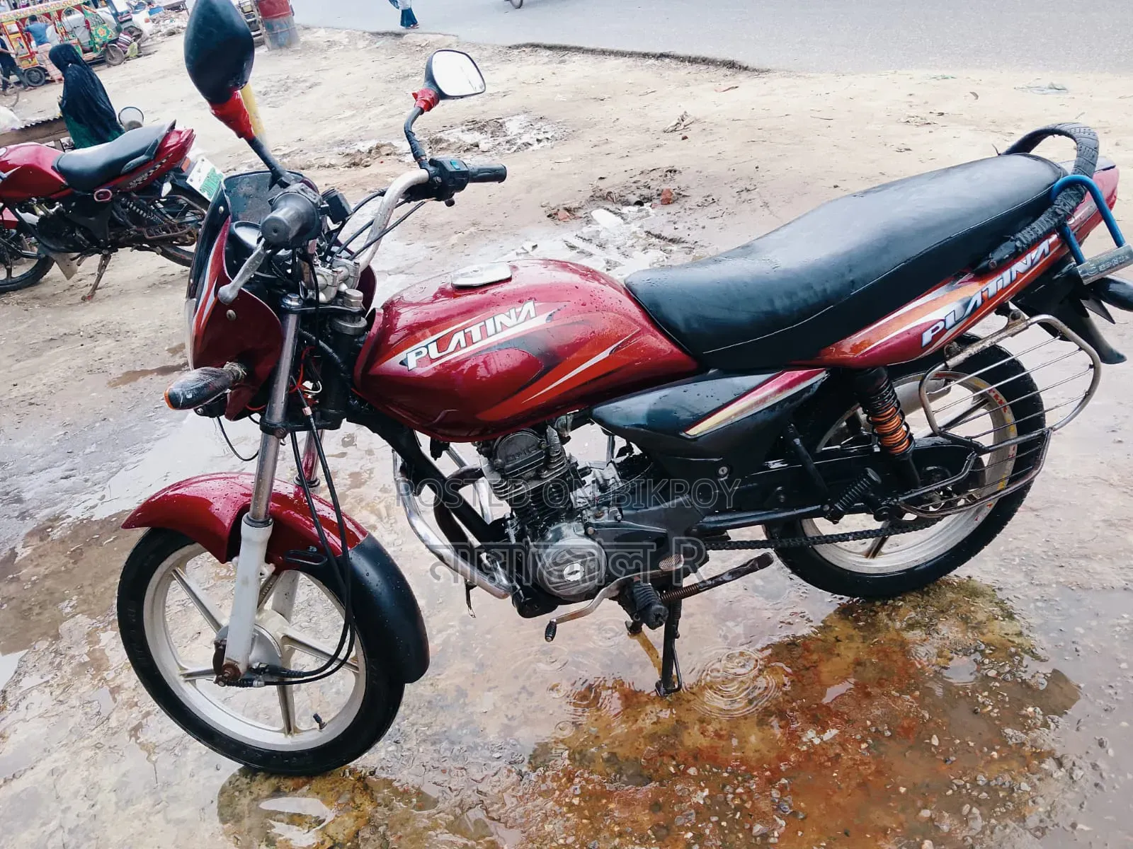 Bajaj Platina 100 2011 Red